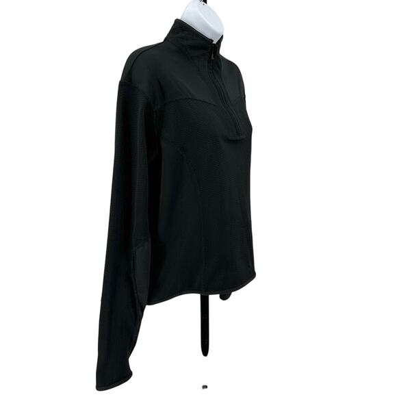 Columbia Titanium Sweatshirt WMNS M Black 1/4 Zip Athletic Mock Neck Athleisure - Picture 2 of 9
